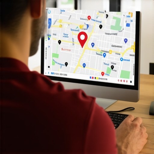 Columbus Local SEO Expert Analyzing Data Expert analyzing Columbus local SEO data on a computer.