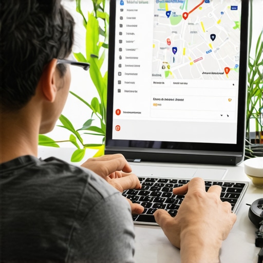 Engaging with the Community on Google Maps Business owner interacting with customers and responding to reviews on Google Maps.