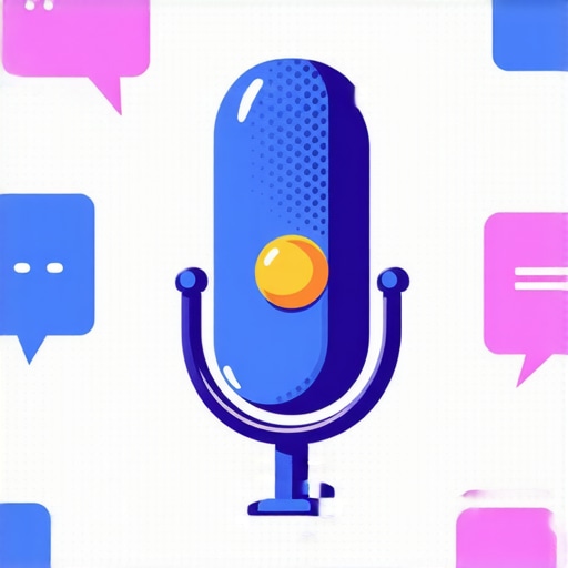 Diagram showing voice search strategies, including conversational keywords and schema markup for Columbus businesses.