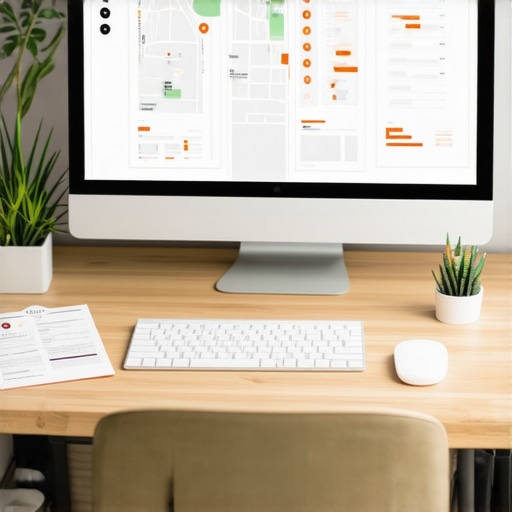 Digital Tools for Columbus Local SEO Screenshot of SEO software tools, maps, and citation management spreadsheets.