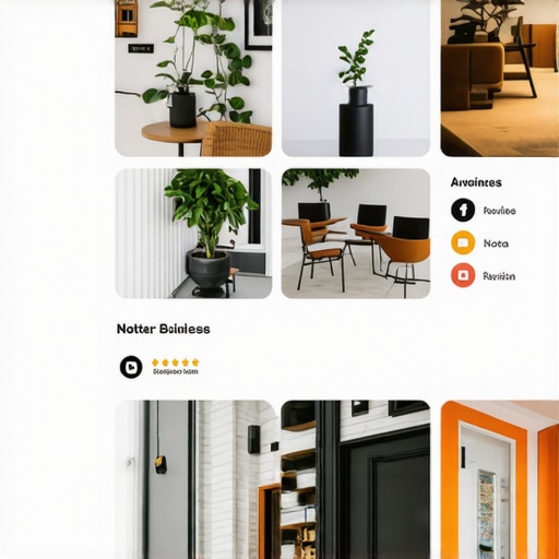 Optimized Google My Business Profile Google My Business dashboard showcasing reviews, photos, and profile completeness.