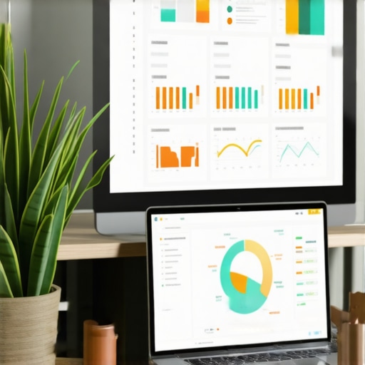 SEO Tools for Local Business Laptop showing local SEO analytics and performance dashboards