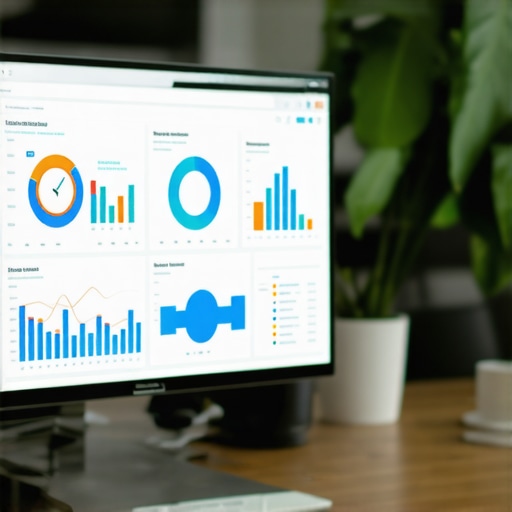 A computer screen displaying various local SEO metrics and tools used for maintaining Google Maps rankings