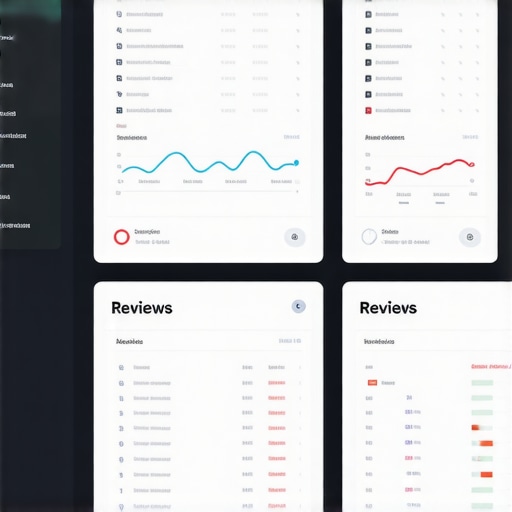 Digital dashboard with SEO analytics for Ohio businesses